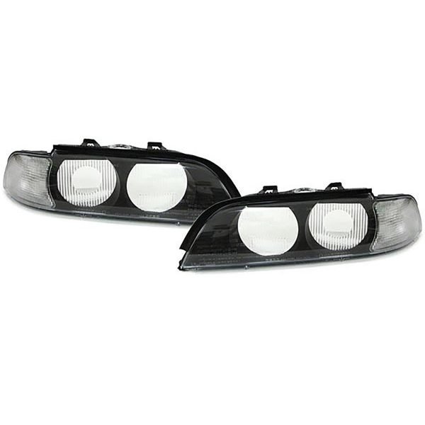 Xenon white headlight lenses for BMW 5 SERIES E39 - Slika 2