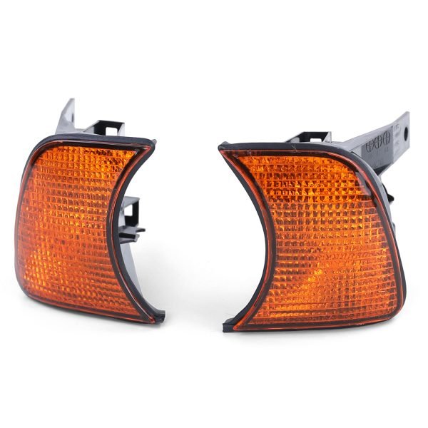 Orange turn signal pair for BMW 5 SERIES E34
