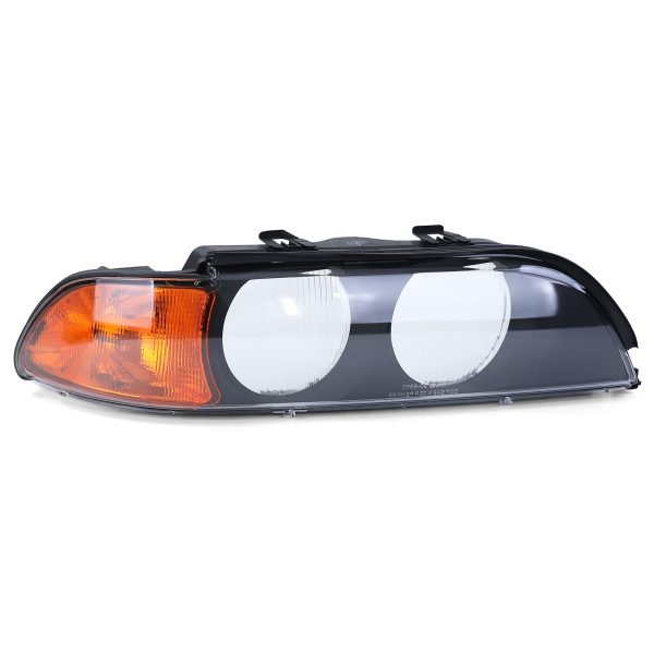 Headlight glass lens right for BMW 5 SERIES E39