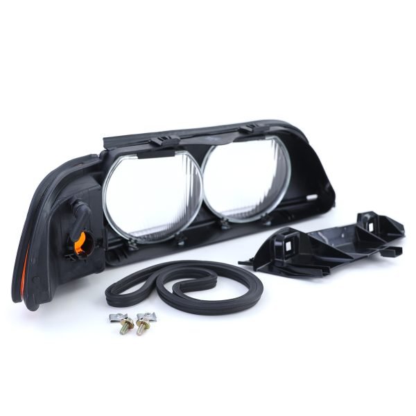 Headlight glass lens left for BMW 5 SERIES E39 - Slika 6