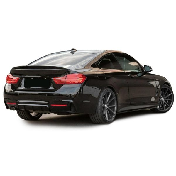 Performance matt black rear diffuser for BMW 4 SERIES F32/F33/F36 - Slika 6
