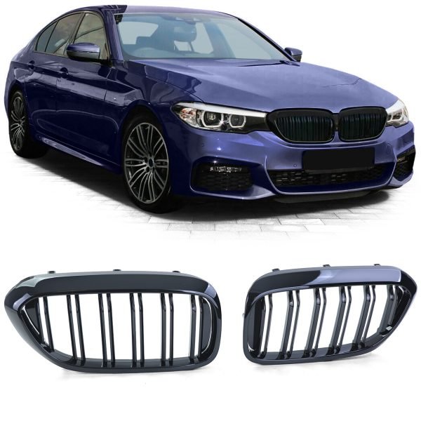Performance gloss blakc grilles for BMW 5 SERIES G30/G31