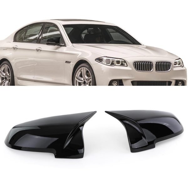 Gloss blakc mirror caps for BMW F10 F11 F06 F012 F13 F01 F02