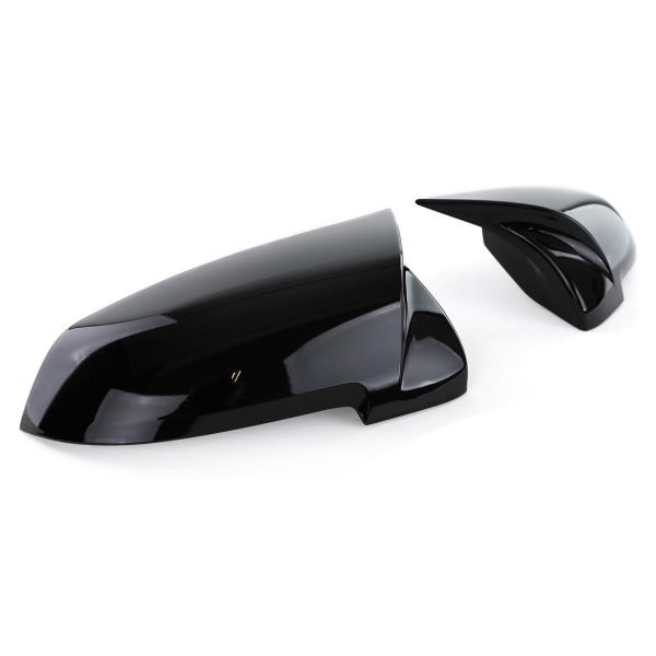 Gloss blakc mirror caps for BMW F10 F11 F06 F012 F13 F01 F02 - Slika 3