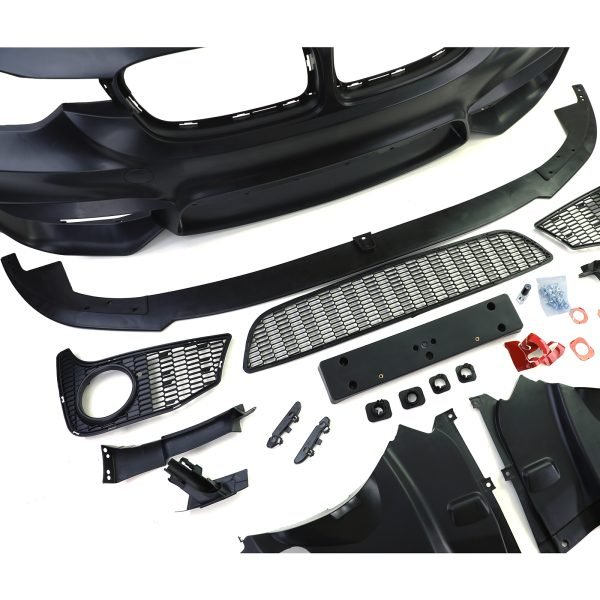Sport front bumper with splitter for BMW 3 SERIES F30/F31 - Slika 5