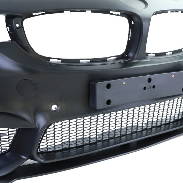 Sport matt black front bumper with lip for BMW 4 SERIES F32/F33/F36 - Slika 5