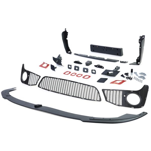 Sport matt black front bumper with lip for BMW 4 SERIES F32/F33/F36 - Slika 7