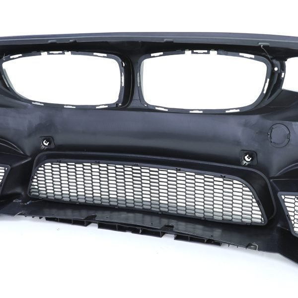 Sport matt black front bumper with lip for BMW 4 SERIES F32/F33/F36 - Slika 9