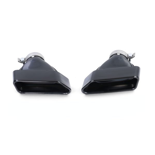 Black exhaust tailpipes 550 V8 look for BMW 5 SERIES F10/F11 - Slika 4