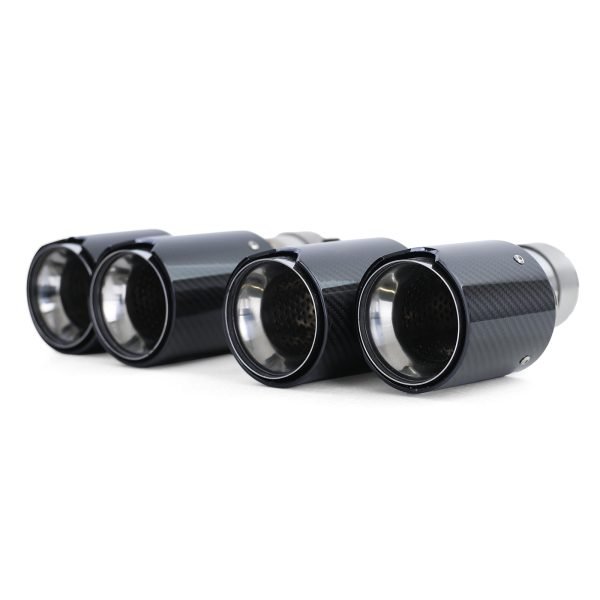 Carbon duplex tailpipes for BMW 5 SERIES F10/F11 - Slika 3