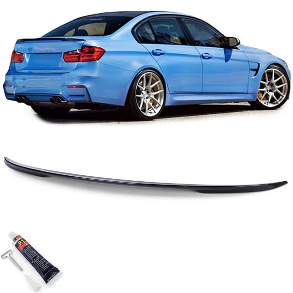 Rear spoiler in gloss black for BMW 3 SERIES F30 M3 F80