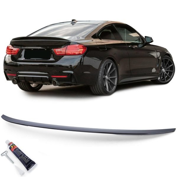 Sport gloss black rear spoiler for BMW 4 SERIES F32