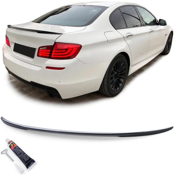 Performance gloss black rear spoiler for BMW 5 SERIES F10