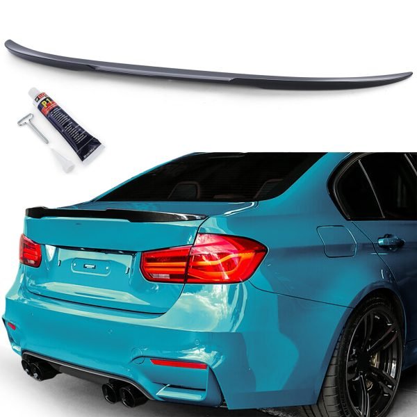 Rear spoiler in glossy black for BMW 3 SERIES F30 and M3 F80