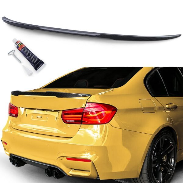 Carbon look rear spoiler for BMW 3 SERIES F30 M3 F80