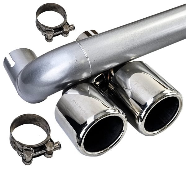 Carbon look rear diffuser with tailpipes for BMW 4 SERIES F32/F33/F36 - Slika 7