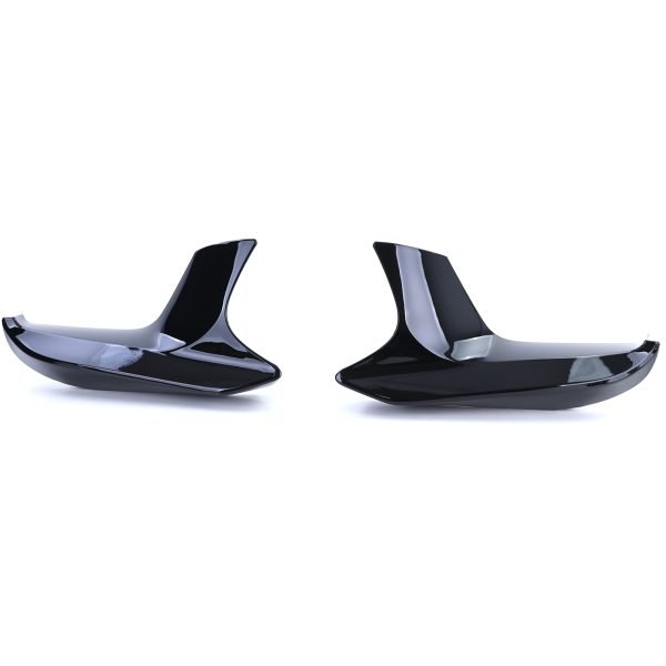 Performance gloss black bumper splitter corners for BMW M5 G90 - Slika 2