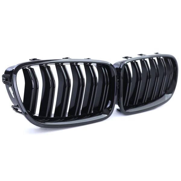 Performance gloss black grilles for BMW 5 SERIES F10/F11 - Slika 4