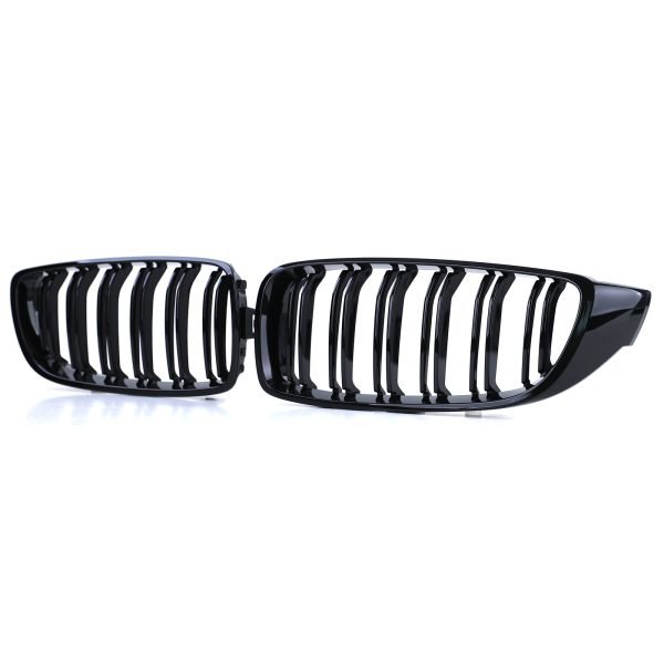 Performance glossy black grilles for BMW 4 SERIES F32/F33/F36/F82 - Slika 3