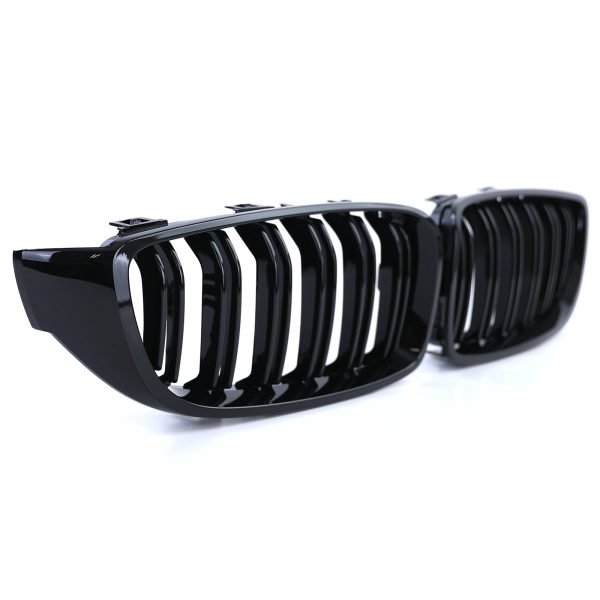 Performance glossy black grilles for BMW 4 SERIES F32/F33/F36/F82 - Slika 4