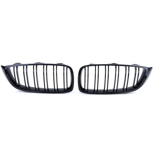 Performance glossy black grilles for BMW 4 SERIES F32/F33/F36/F82 - Slika 5