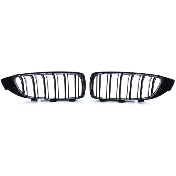 Performance glossy black grilles for BMW 4 SERIES F32/F33/F36/F82 - Slika 6
