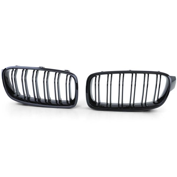 Performance glossy black double-bar grilles for BMW 3 SERIES F30/F31 - Slika 2