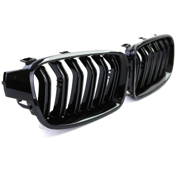 Performance glossy black double-bar grilles for BMW 3 SERIES F30/F31 - Slika 3