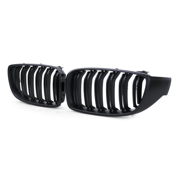 Performance matt blakc grilles for BMW 4 SERIES F32/F33/F36/F82 - Slika 2