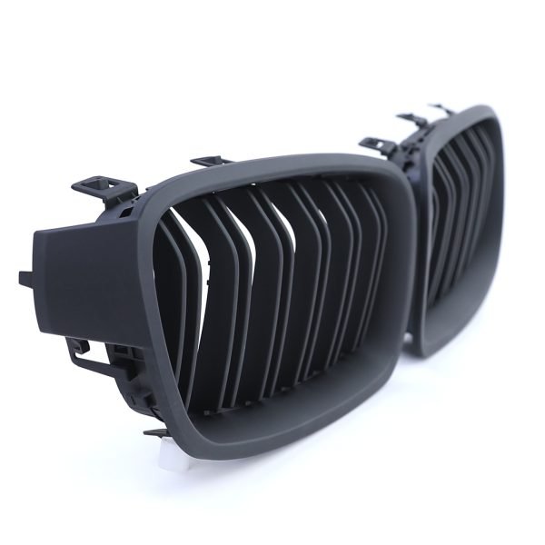 Performance matt black double-bar grilles for BMW 3 SERIES F30/F31 - Slika 4