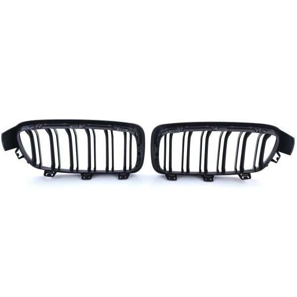 Performance matt black double-bar grilles for BMW 3 SERIES F30/F31 - Slika 6