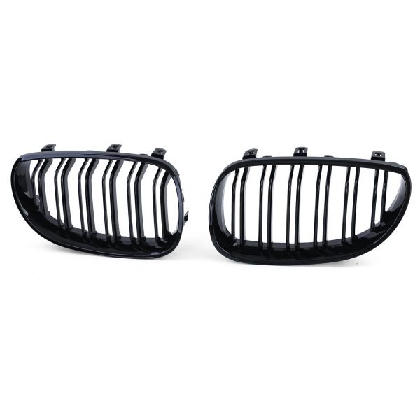 Performance gloss black grilles for BMW 5 SERIES E60/E61 - Slika 2
