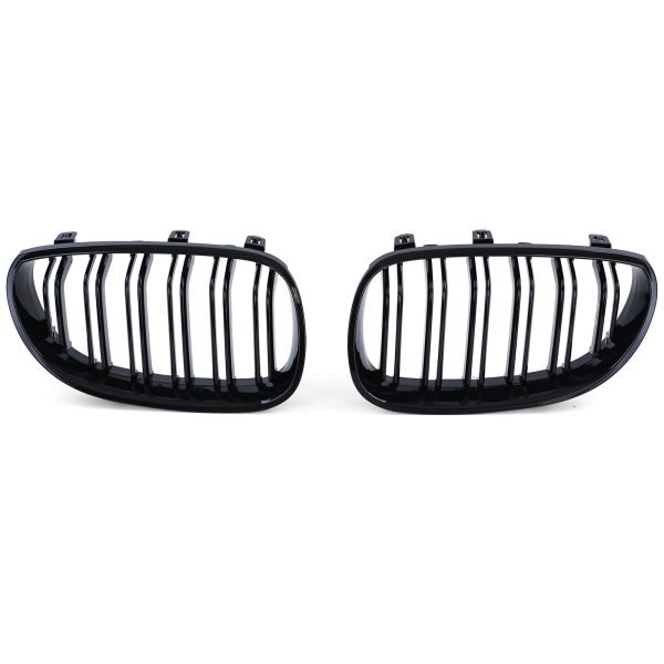 Performance gloss black grilles for BMW 5 SERIES E60/E61 - Slika 5