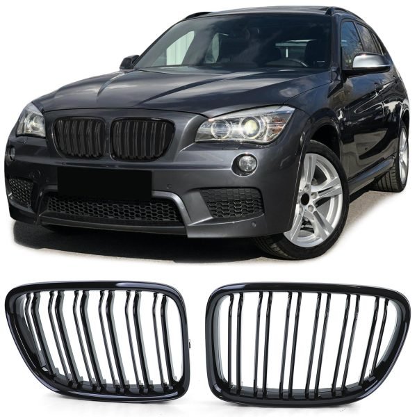 Performance gloss blakc grilles for BMW X1 E84