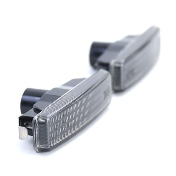 Black smoke side indicator pair for BMW 5 SERIES E39 - Slika 7