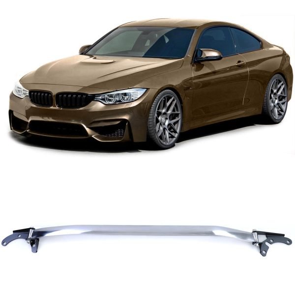 Performance aluminum 3-piece strutbar for BMW 4 SERIES F32/F33/F36
