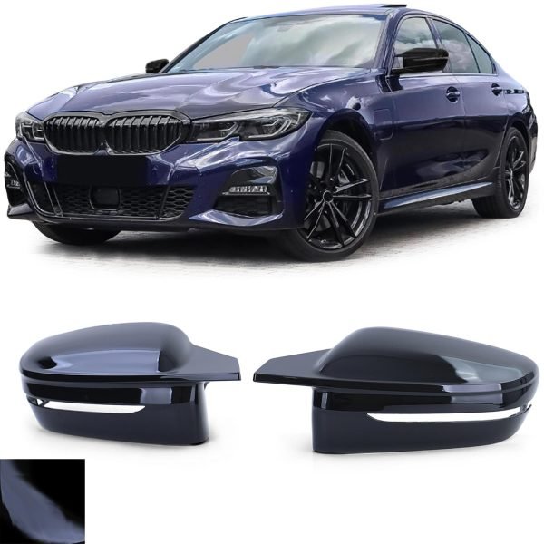 Sport gloss black mirror caps for BMW 3 SERIES G20/G21/G28