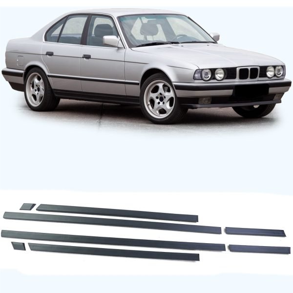 Door and bumper strips set for BMW 5 SERIES E34
