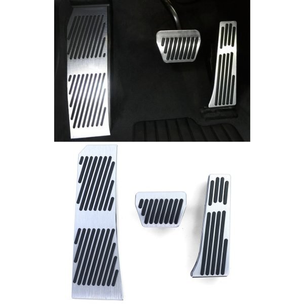 Aluminum pedal covers automatic for BMW 3 SERIES F30/F31