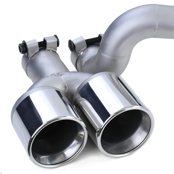 Sport matt black rear diffuser with duplex tailpipe conversion for BMW 5 SERIES F10/F11 - Slika 7