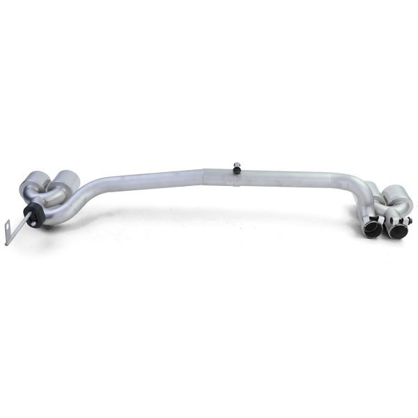 Sport matt black rear diffuser with duplex tailpipe conversion for BMW 5 SERIES F10/F11 - Slika 11