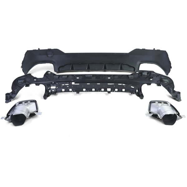 Performance gloss black diffuser with exhaust tailpipes for BMW 4 SERIES G22/G23 - Slika 9