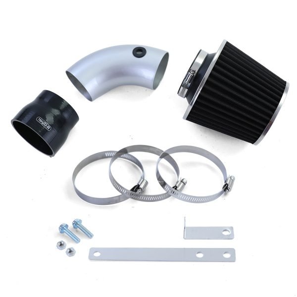 Air intake kit with black sport filter for BMW 5 SERIES E34/E39 540i 8 cylinders