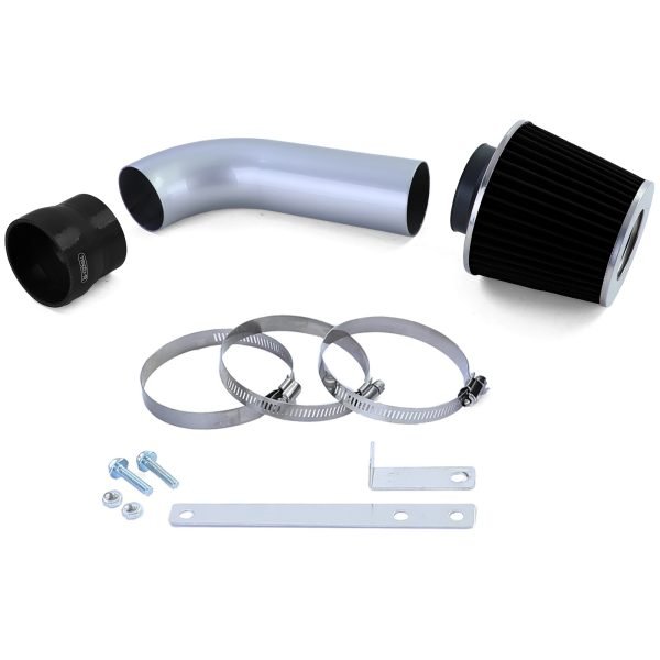 Air intake kit with black sports filter for BMW 5 SERIES E39 6 cylinders