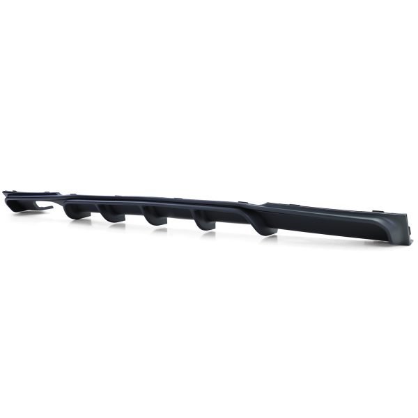Rear diffuser painted in matt black with double chrome tailpipe for BMW 3 SERIES F30/F31 - Slika 3