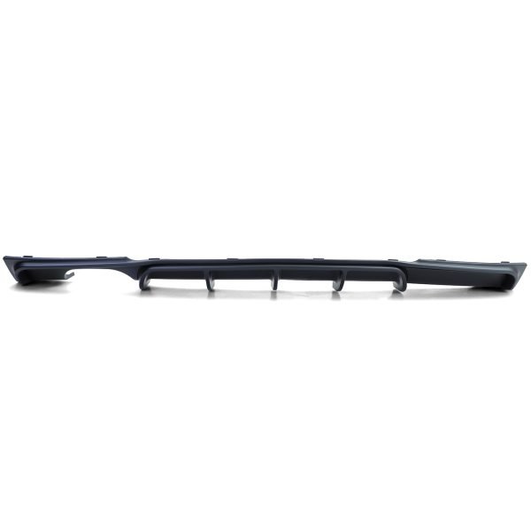 Rear diffuser painted in matt black with double chrome tailpipe for BMW 3 SERIES F30/F31 - Slika 4