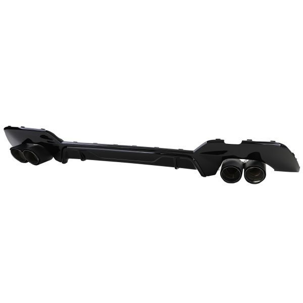 Carbon look double pipe rear diffuser for BMW 3 SERIES G20/G21 - Slika 3