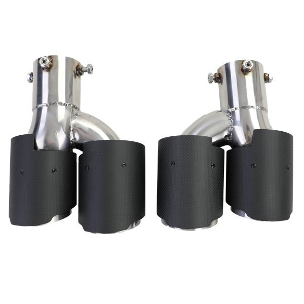 Carbon look double pipe rear diffuser for BMW 3 SERIES G20/G21 - Slika 9