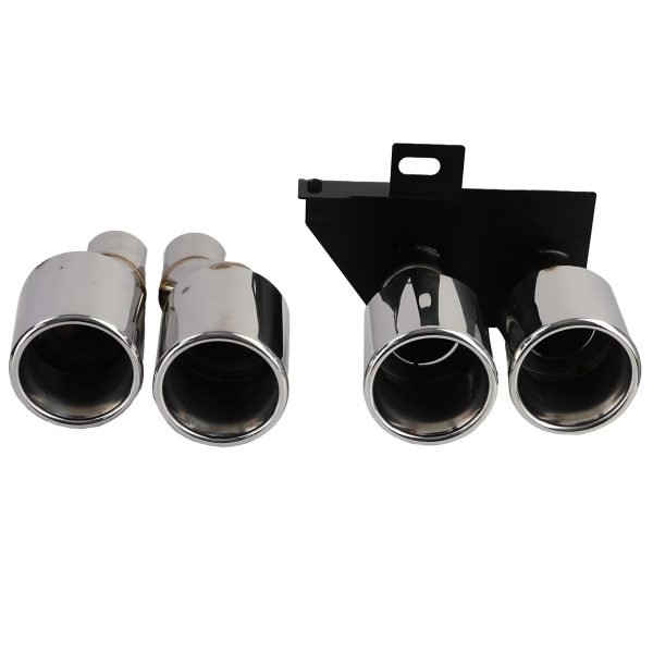 Performance rear diffuser with chrome tailpipes for BMW 5 SERIES F10/F11 - Slika 8