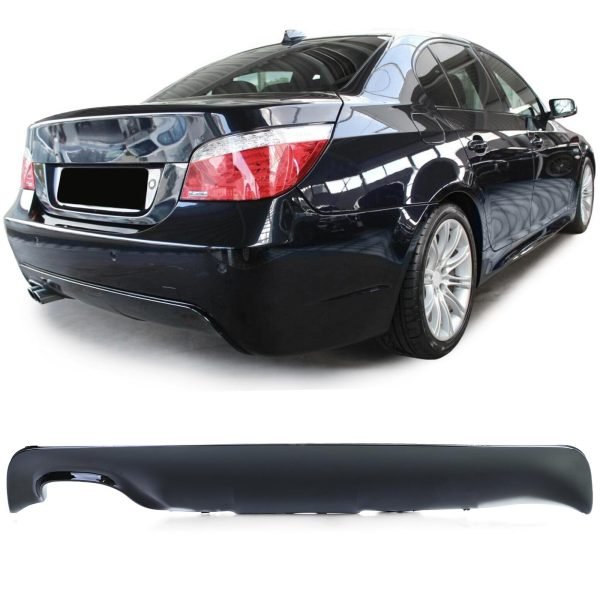 Performance gloss black rear diffuser for BMW 5 SERIES E60/E61